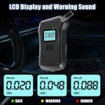 Portable High-Accuracy Alcohol Breathalyzer with LCD Display
