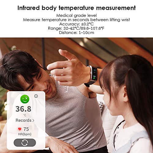 RoCar Smartwatch Breathalyzer: Professional-Grade Alcohol Tester & More