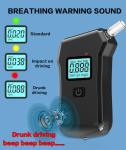 Portable High-Accuracy Breathalyzer with LCD Display