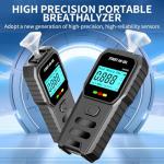 Portable High Accuracy Breathalyzer with Voice Feedback