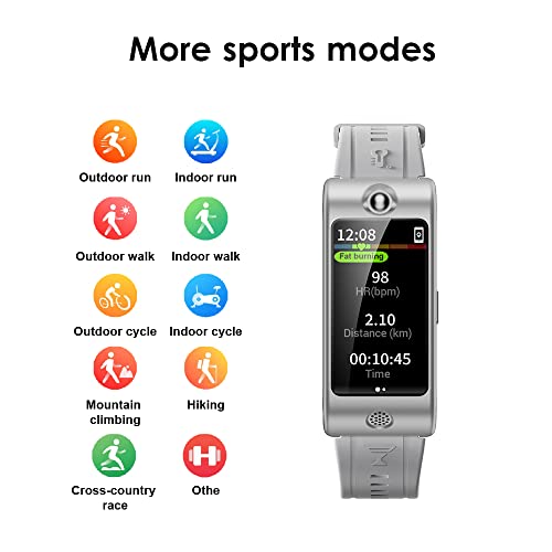 RoCar Smartwatch Breathalyzer: Professional-Grade Alcohol Tester & More