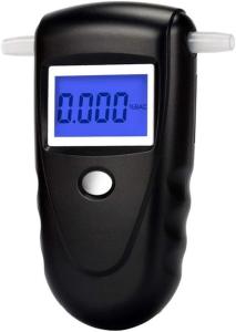 Digital Breathalyzer: Portable Alcohol Tester with 10