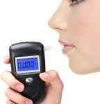 Digital Breathalyzer: Portable Alcohol Tester with 10