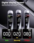 High Accuracy Portable Alcohol Breathalyzer with Display