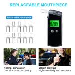 High-Accuracy USB Rechargeable Personal Breathalyzer