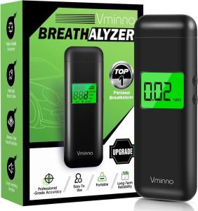 Rechargeable Personal Breathalyzer with Accurate Readings