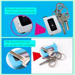 Silicone Cover for C6 Keychain Breathalyzer - Light Blue
