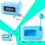 Silicone Cover for C6 Keychain Breathalyzer - Light Blue