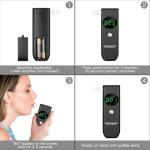 Portable Ketone Breath Analyzer with 10 Mouthpieces