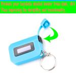 Silicone Cover for C6 Keychain Breathalyzer - Light Blue