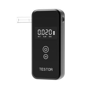 Professional Alcohol Breathalyzer with 8 Mouthpieces