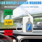 Keychain Alcohol Breathalyzer, Professional-Grade Tester