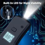 High-Accuracy Portable Breathalyzer with LCD Display