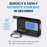 BACtrack Go Keychain Breathalyzer - Ultra-Portable Alcohol Tester