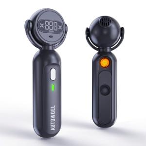 AUTOWOEL AI Keychain Breathalyzer with Voice Alerts