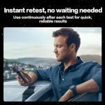 AUTOWOEL AI Keychain Breathalyzer with Voice Alerts