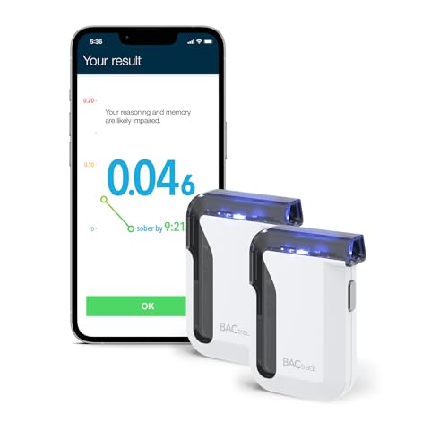 BACtrack Mobile Smartphone Breathalyzer (2 Pack) | Pro-Level Accuracy