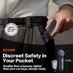 AUTOWOEL AI Keychain Breathalyzer with Voice Alerts