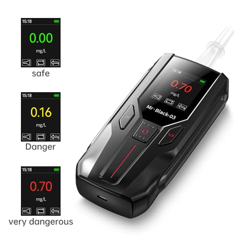 LCD Professional-Grade Portable Breathalyzer for Personal Use