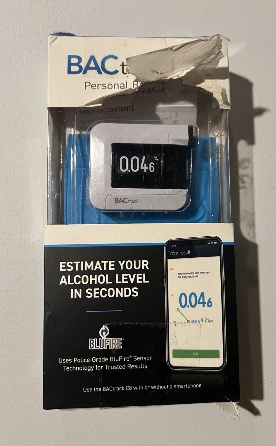 BACtrack C8 Bluetooth Personal Breathalyzer Device