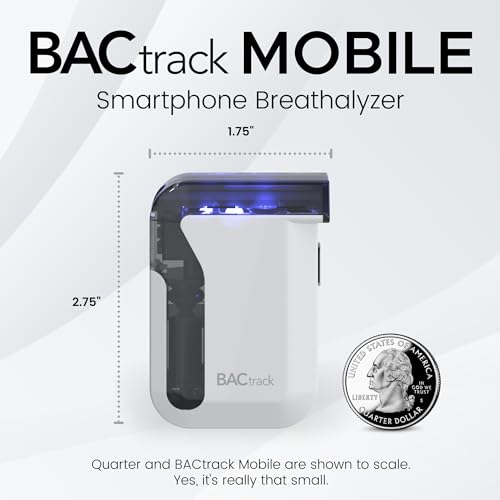 BACtrack Mobile Smartphone Breathalyzer (2 Pack) | Pro-Level Accuracy