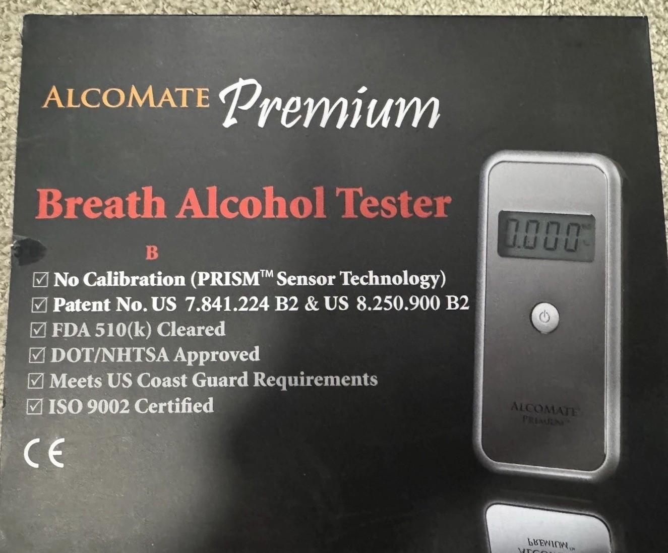AlcoMate Premium Breath Alcohol Analyzer