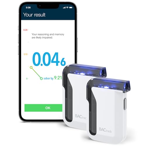 BACtrack Mobile Smartphone Breathalyzer 2-Pack | Professional Accuracy