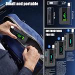 Professional High-Accuracy Portable Breathalyzer with LCD Display