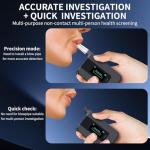 Professional High-Accuracy Portable Breathalyzer with LCD Display