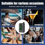 Professional High-Accuracy Portable Breathalyzer with LCD Display