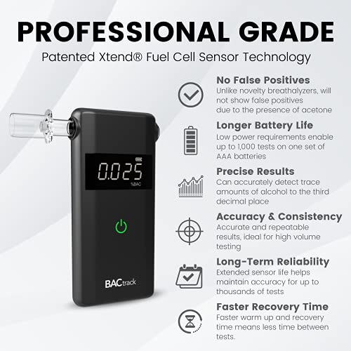 BACtrack Scout: Professional Grade Portable Breathalyzers (2 Pack)