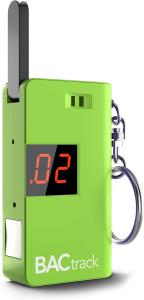 BACtrack Keychain Breathalyzer - Portable Green Device