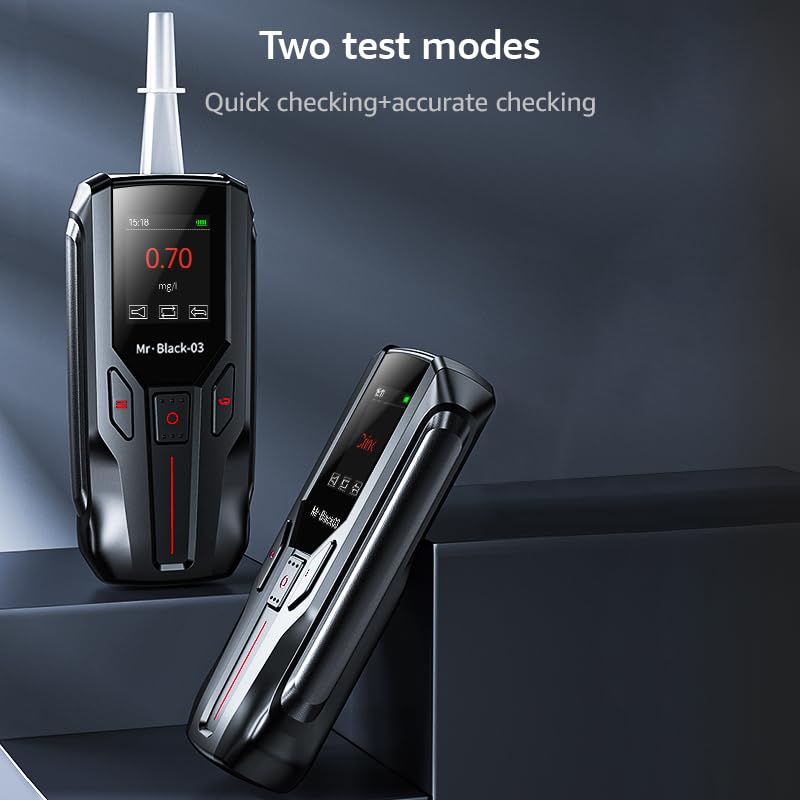 LCD Professional-Grade Portable Breathalyzer for Personal Use