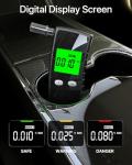 Upgraded Portable Alcohol Breathalyzer with LCD Display