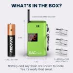BACtrack Keychain Breathalyzer - Ultra-Portable Alcohol Tester