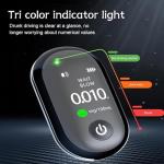 Portable Mini Breathalyzer Keychain for Alcohol Testing
