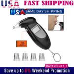 Portable Digital Breathalyzer with LCD Display