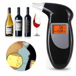 Portable Digital Breathalyzer with LCD Display