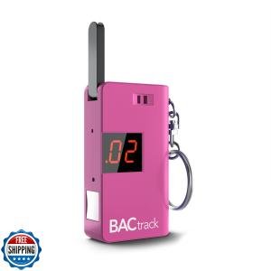 BACtrack Pink Keychain Breathalyzer | Ultra-Portable