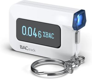 C6 Keychain Breathalyzer, Accurate and Smartphone Ready