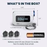 C6 Keychain Breathalyzer, Accurate and Smartphone Ready