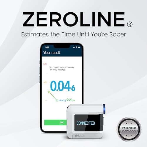 BACtrack C8 Professional-Grade Breathalyzer | Wireless Smartphone Compatible