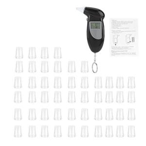 Portable Digital Alcohol Breathalyzer with Keychain