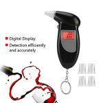Portable LCD Digital Alcohol Breath Tester Keychain