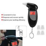 Portable LCD Digital Alcohol Breath Tester Keychain