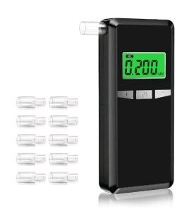 Hoysg Black Professional Grade Alcohol Breathalyzer