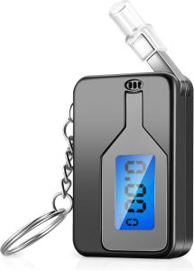 Keychain Breathalyzer with Professional Accuracy