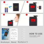 Greenwon Portable Alcohol Tester with Digital Display