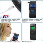 USB Rechargeable Portable Digital Alcohol Breathalyzer