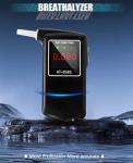 Portable Breathalyzer with Backlit Display and 10 Mouthpieces